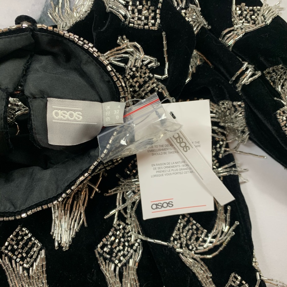 Asos beaded dress
